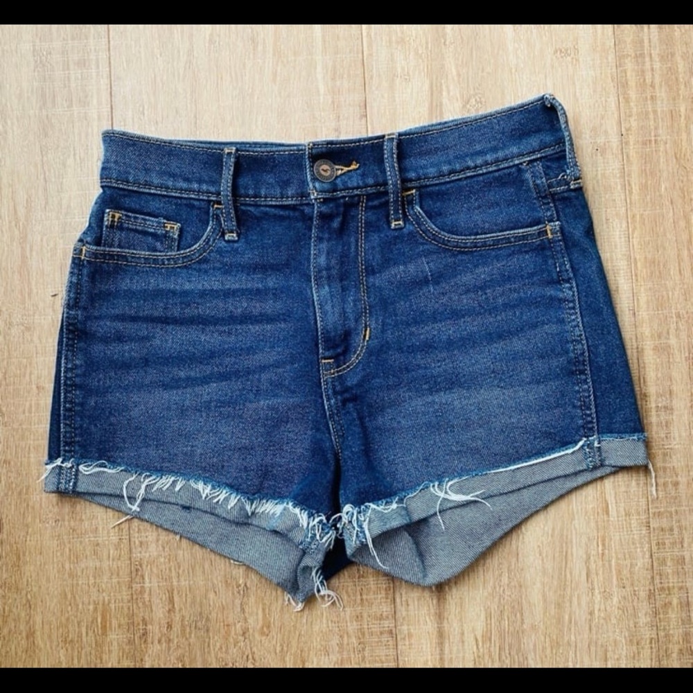 Hollister High Rise Shorts Vintage Stretch